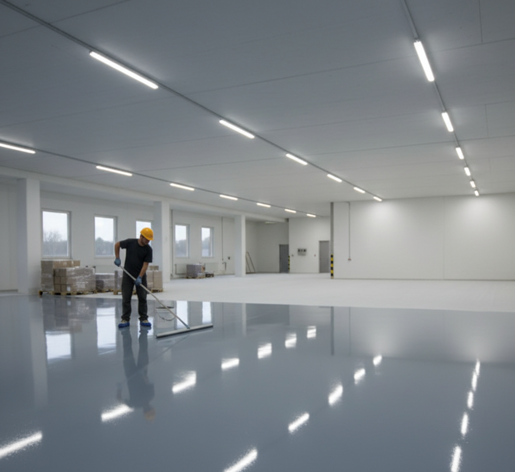 Polyurethane flooring