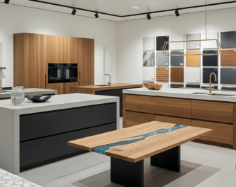 Finishes on Counters and furniture